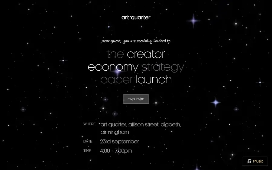 Creator Economy platform view