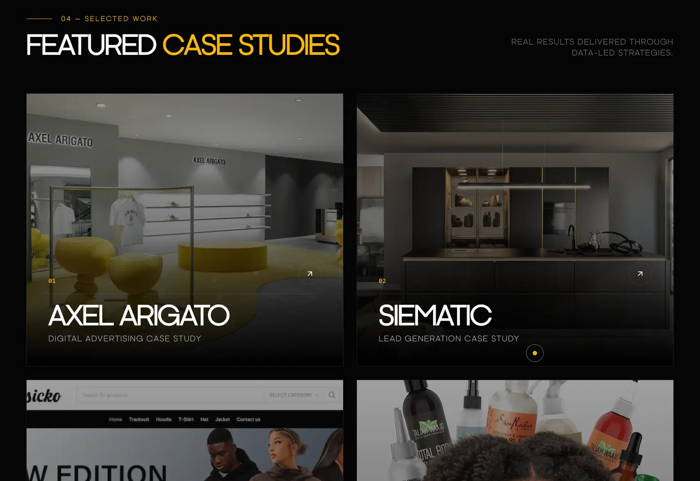 Art Dot Agency showcase