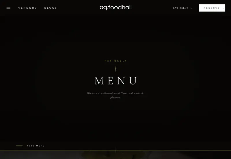 AQ Foodhall page view 1
