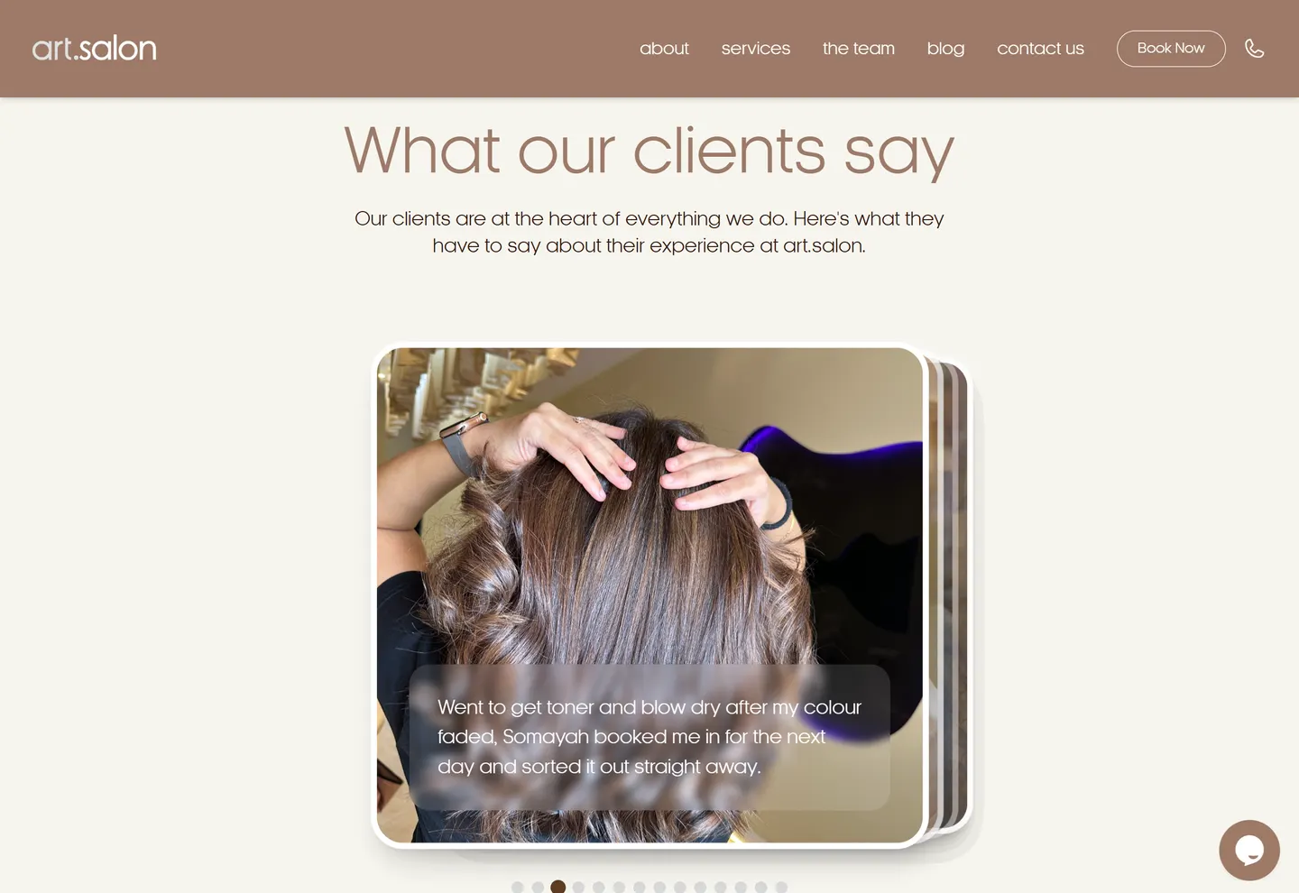 Art Salon services