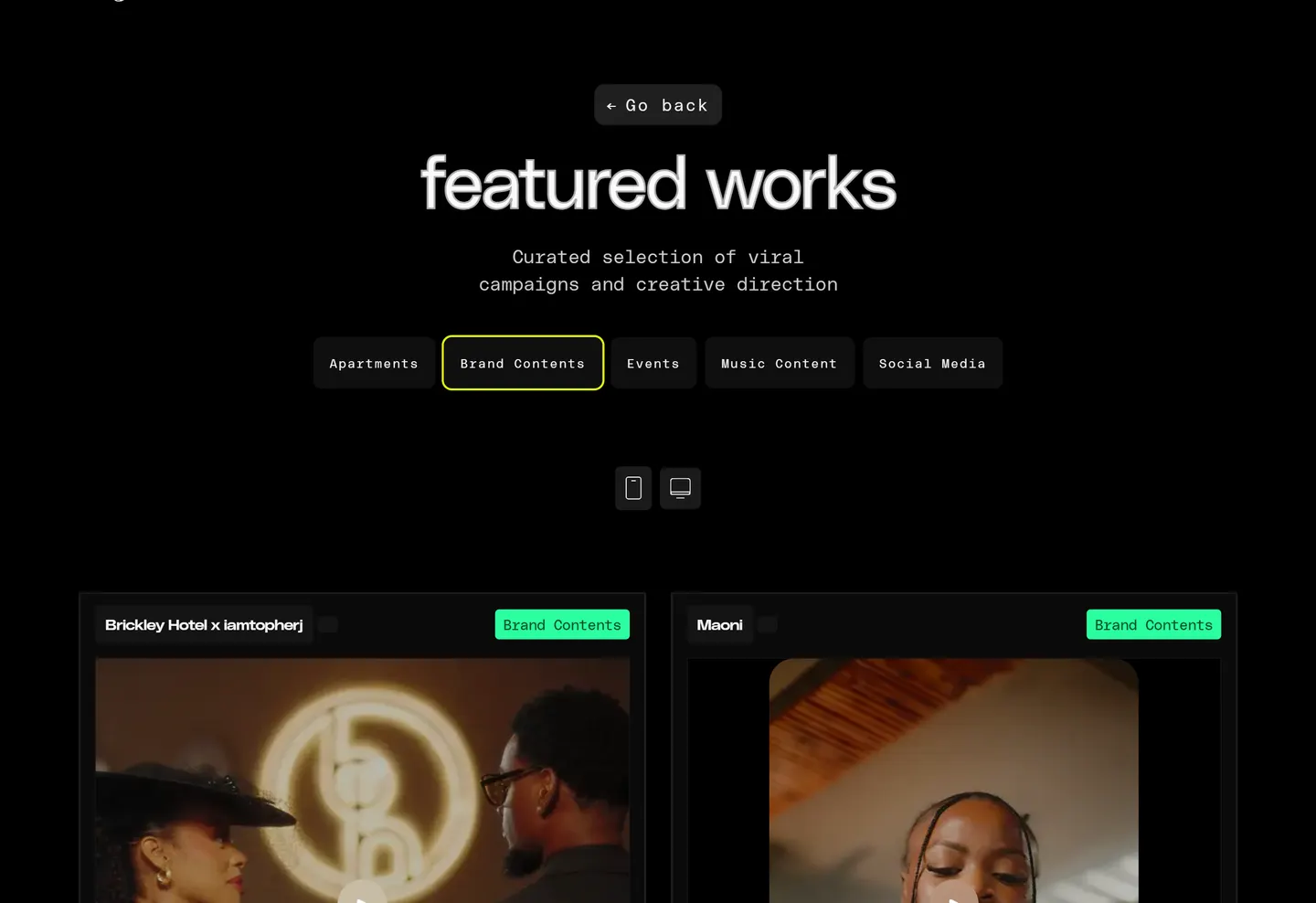 Omarion Cruz projects