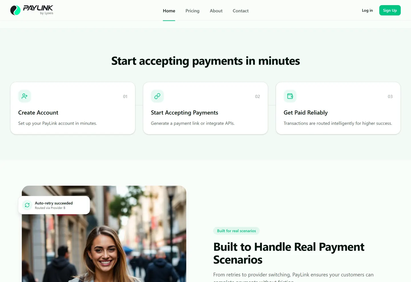 Paylink generation