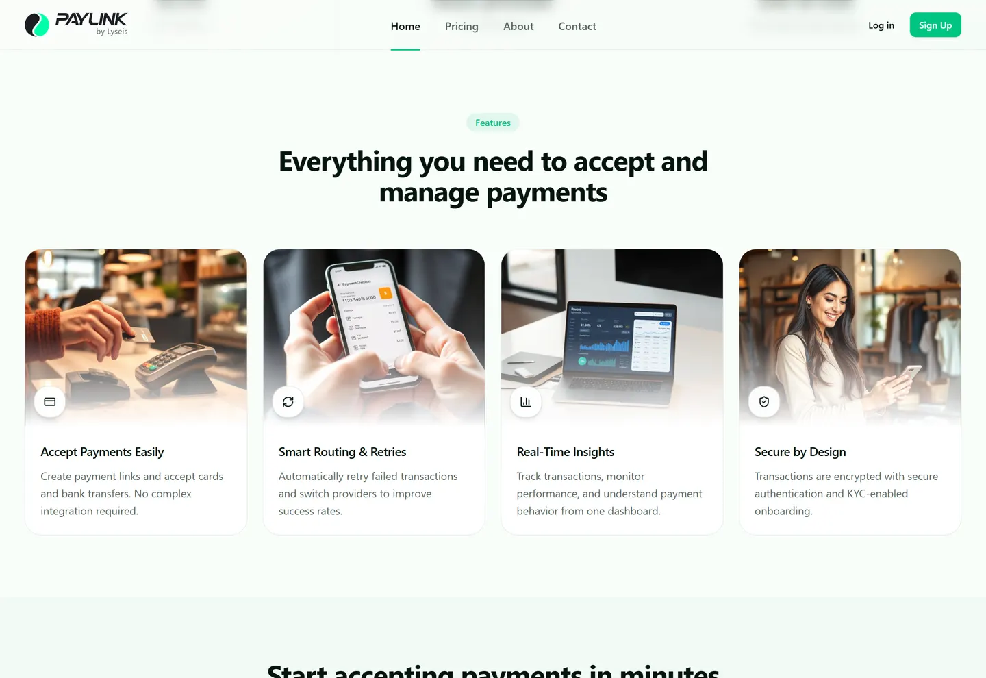 Paylink — Fintech / Payment Gateway