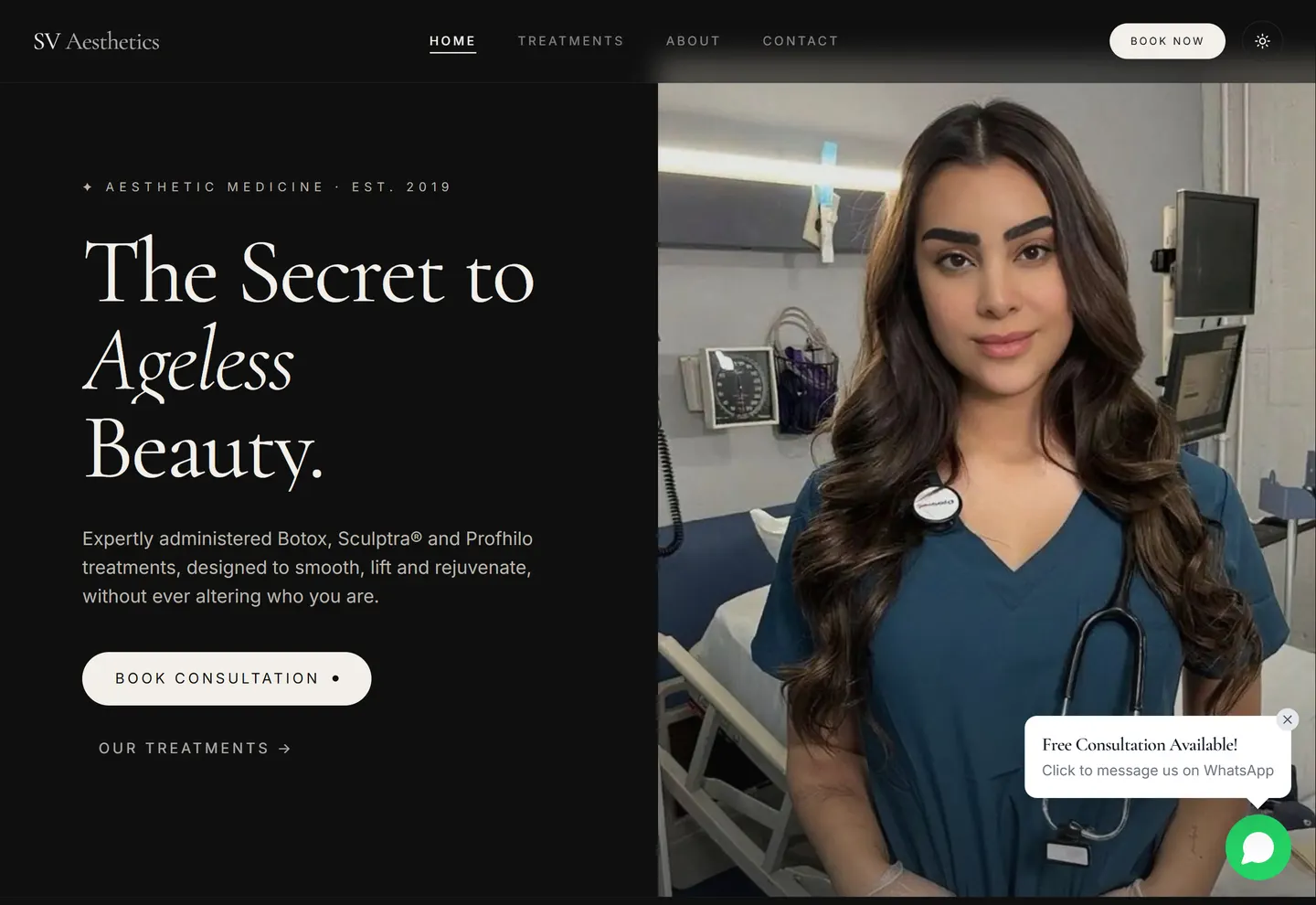 SV Aesthetics — Medical Aesthetics / Healthcare