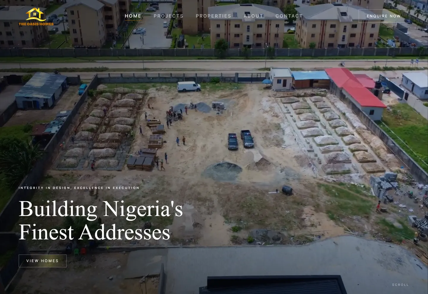 The Oasis Homes — Property / Real Estate