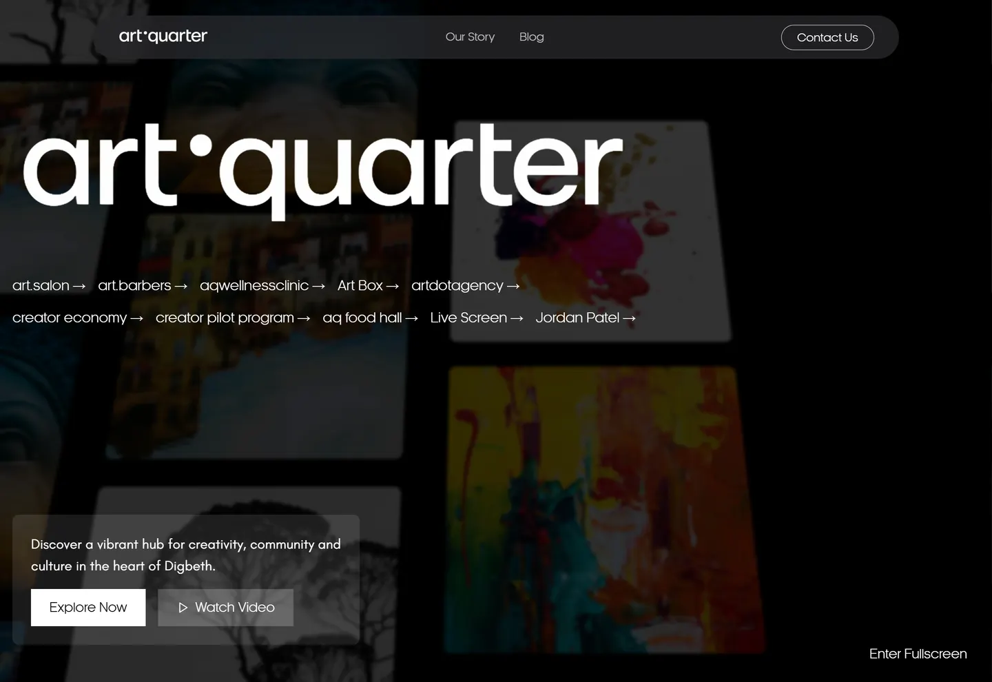 Art Quarter — Creative Ecosystem / Digital Platform