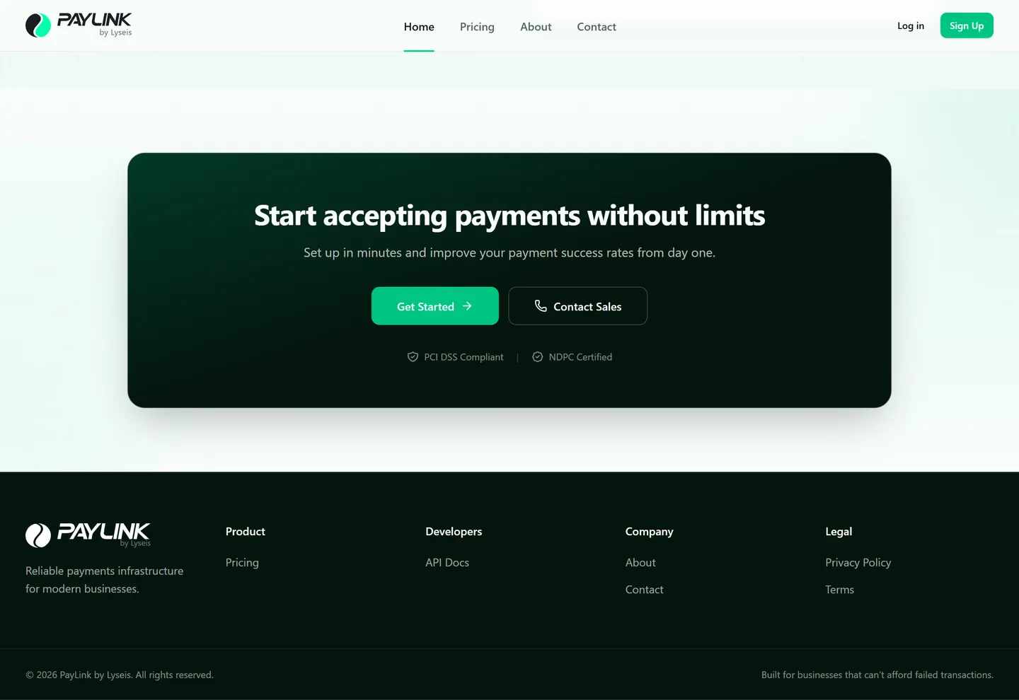 Paylink detail